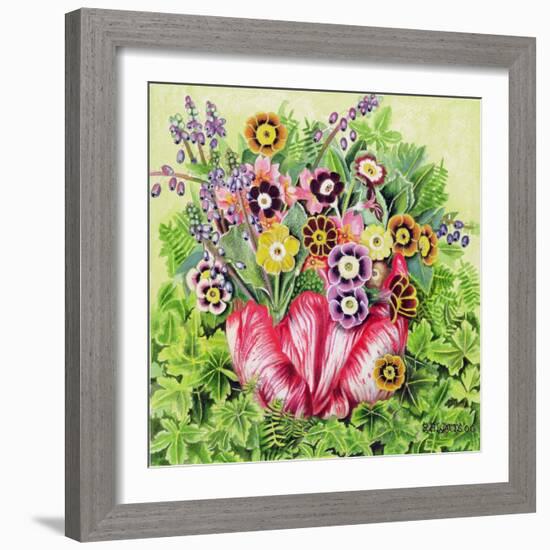 Auriculas, 2000-E.B. Watts-Framed Giclee Print