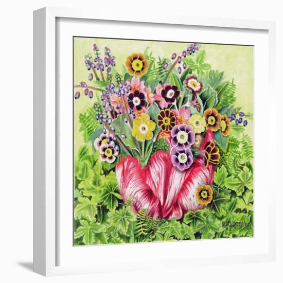 Auriculas, 2000-E.B. Watts-Framed Giclee Print