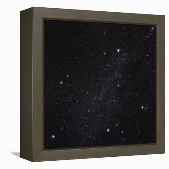 Auriga Constellation-Eckhard Slawik-Framed Premier Image Canvas