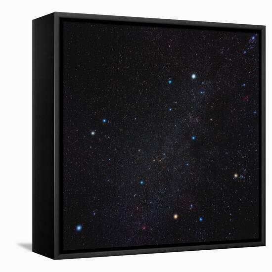 Auriga Constellation-Eckhard Slawik-Framed Premier Image Canvas