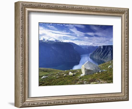 Aurlandsfjord, Western Fjords, Norway-Gavin Hellier-Framed Photographic Print