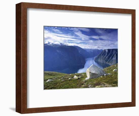 Aurlandsfjord, Western Fjords, Norway-Gavin Hellier-Framed Photographic Print