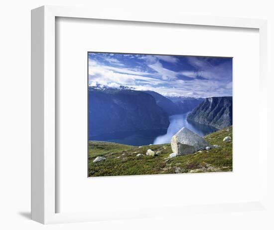 Aurlandsfjord, Western Fjords, Norway-Gavin Hellier-Framed Photographic Print