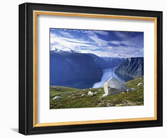 Aurlandsfjord, Western Fjords, Norway-Gavin Hellier-Framed Photographic Print