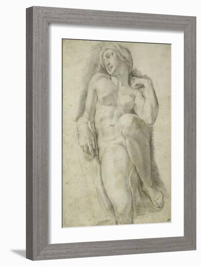 Aurora, after Michelangelo Buonarroti-Francesco De Rossi Salviati Cecchino-Framed Giclee Print