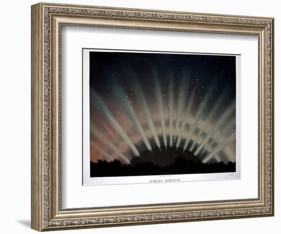 Aurora Borealis, 1872-Science, Industry and Business Library-Framed Photographic Print