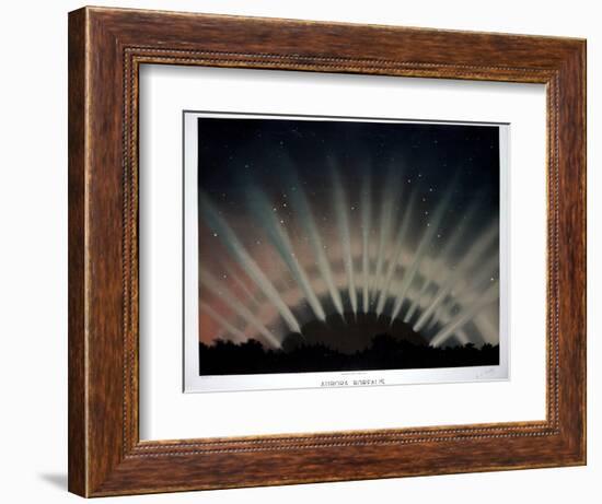 Aurora Borealis, 1872-Science, Industry and Business Library-Framed Photographic Print