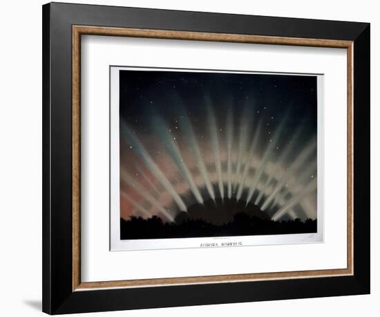 Aurora Borealis, 1872-Science, Industry and Business Library-Framed Photographic Print