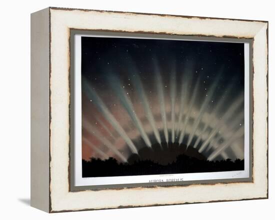 Aurora Borealis, 1872-Science, Industry and Business Library-Framed Premier Image Canvas