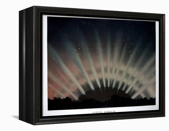Aurora Borealis, 1872-Science, Industry and Business Library-Framed Premier Image Canvas