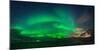 Aurora Borealis Above Ramberg, Lofoten, Nordland, Norway-null-Mounted Photographic Print