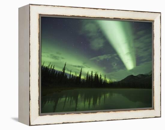 Aurora Borealis, Alaska, USA-Hugh Rose-Framed Premier Image Canvas