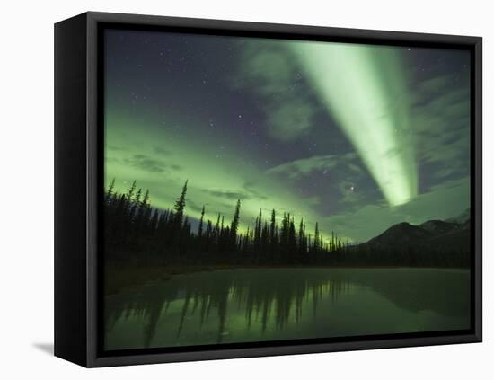 Aurora Borealis, Alaska, USA-Hugh Rose-Framed Premier Image Canvas