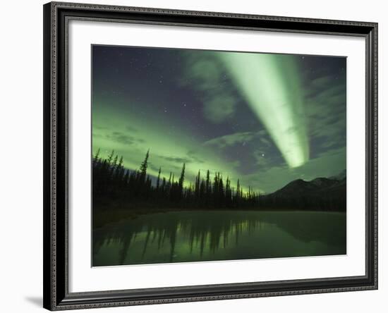 Aurora Borealis, Alaska, USA-Hugh Rose-Framed Photographic Print