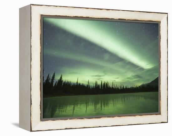 Aurora Borealis, Alaska, USA-Hugh Rose-Framed Premier Image Canvas