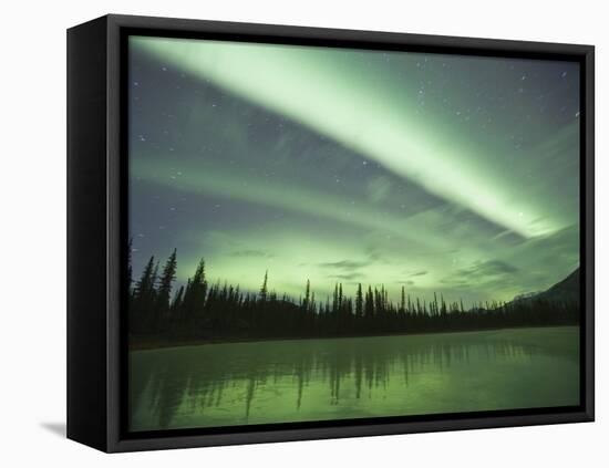 Aurora Borealis, Alaska, USA-Hugh Rose-Framed Premier Image Canvas