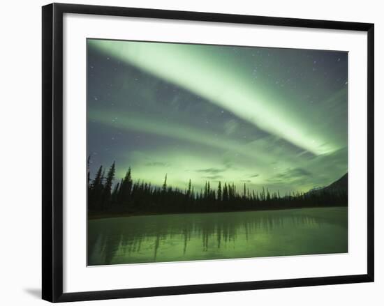 Aurora Borealis, Alaska, USA-Hugh Rose-Framed Photographic Print