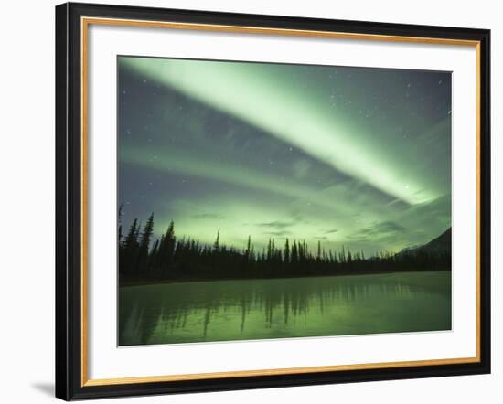 Aurora Borealis, Alaska, USA-Hugh Rose-Framed Photographic Print