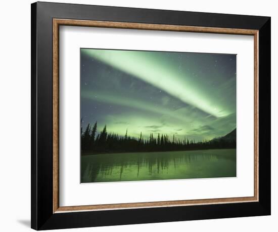 Aurora Borealis, Alaska, USA-Hugh Rose-Framed Photographic Print