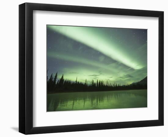 Aurora Borealis, Alaska, USA-Hugh Rose-Framed Photographic Print