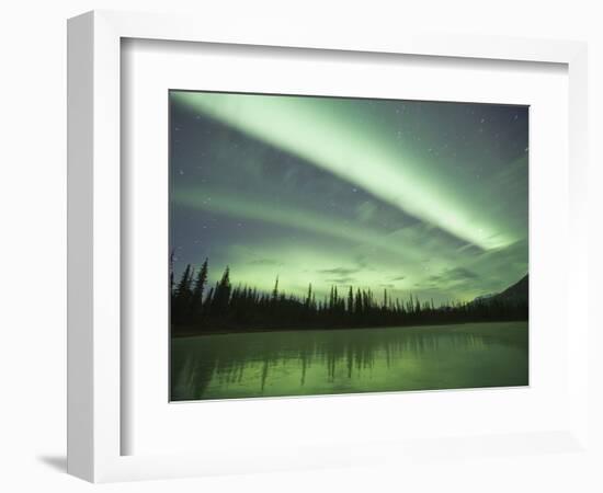 Aurora Borealis, Alaska, USA-Hugh Rose-Framed Photographic Print