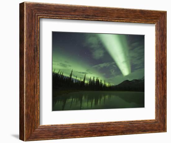 Aurora Borealis, Alaska, USA-Hugh Rose-Framed Photographic Print