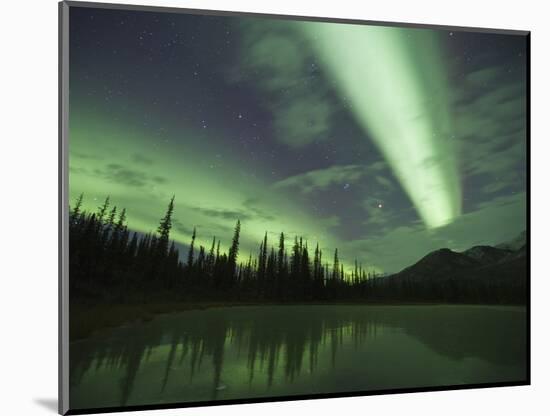 Aurora Borealis, Alaska, USA-Hugh Rose-Mounted Photographic Print