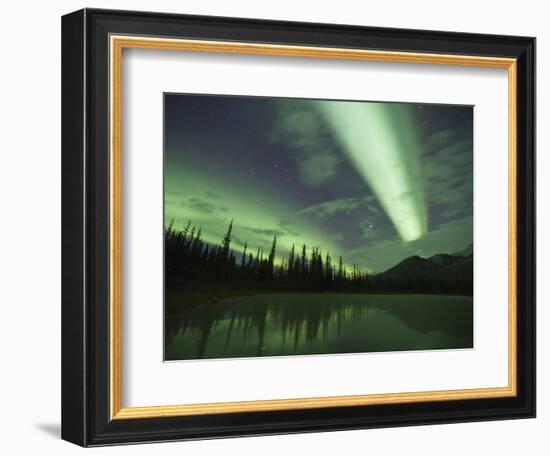 Aurora Borealis, Alaska, USA-Hugh Rose-Framed Photographic Print