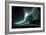 Aurora Borealis And Caribou-Kaj Svensson-Framed Photographic Print