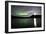 Aurora Borealis And Moon-Chris Madeley-Framed Photographic Print