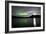 Aurora Borealis And Moon-Chris Madeley-Framed Photographic Print