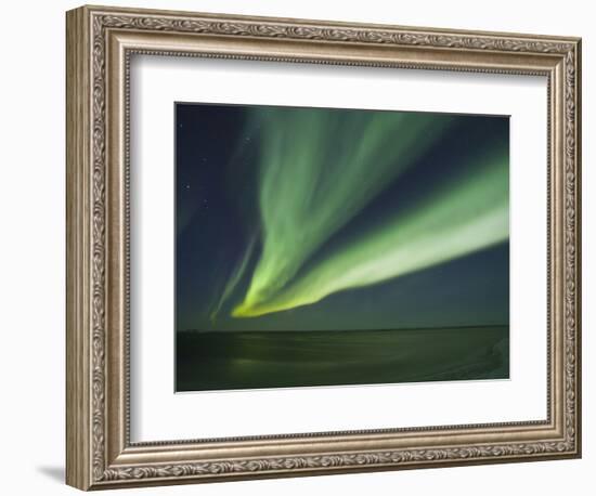 Aurora Borealis, Beaufort Sea, Alaska, USA-Hugh Rose-Framed Photographic Print