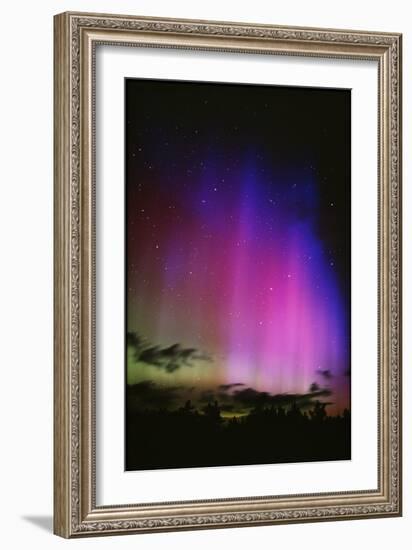 Aurora Borealis, Finland-Pekka Parviainen-Framed Photographic Print