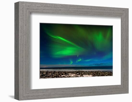 Aurora Borealis I Norway 2-Philippe Sainte-Laudy-Framed Photographic Print