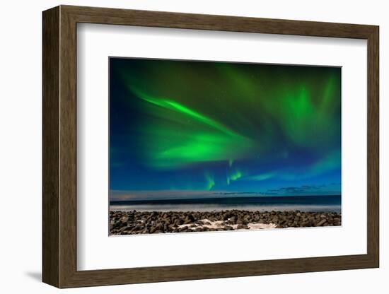 Aurora Borealis I Norway 2-Philippe Sainte-Laudy-Framed Photographic Print