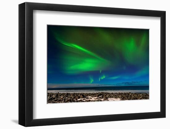 Aurora Borealis I Norway 2-Philippe Sainte-Laudy-Framed Photographic Print