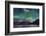 Aurora Borealis in Full Moon-Belinda Shi-Framed Photographic Print