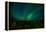 Aurora Borealis (Northern Lights) from Denali Princess Wilderness Lodge, Denali Nat'l Park, USA-Laura Grier-Framed Premier Image Canvas