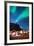 Aurora Borealis (Northern Lights), Reine, Moskenesoy, Lofoten Islands, Norway, Scandinavia, Europe-Christian Kober-Framed Photographic Print