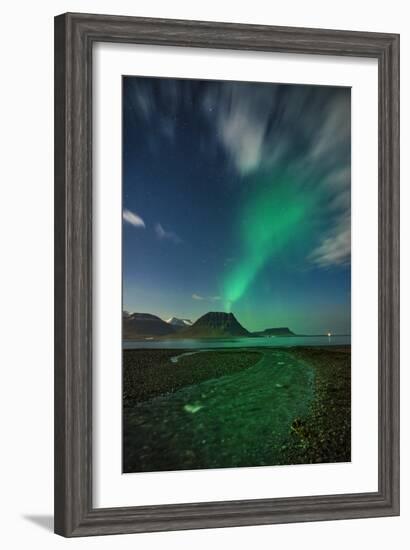 Aurora Borealis or Northern Lights, Iceland-Arctic-Images-Framed Photographic Print