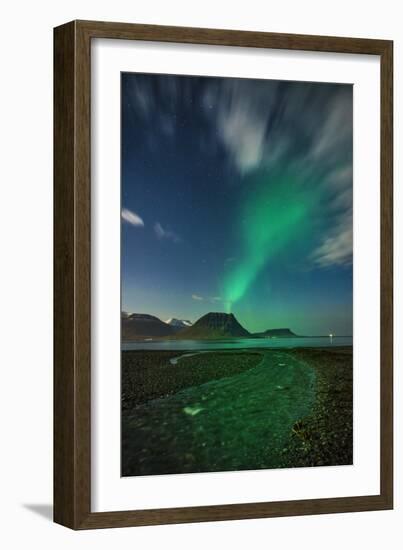 Aurora Borealis or Northern Lights, Iceland-Arctic-Images-Framed Photographic Print