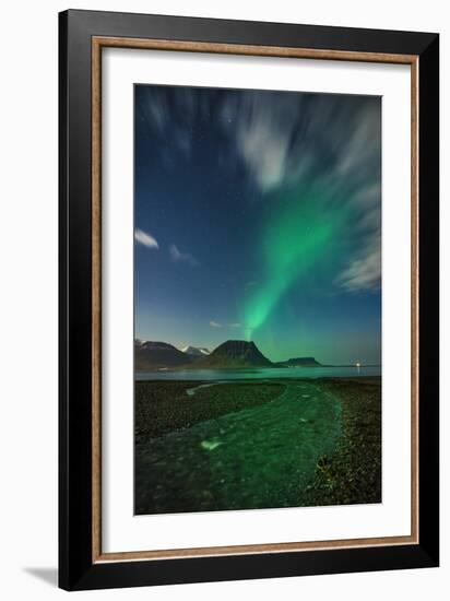 Aurora Borealis or Northern Lights, Iceland-Arctic-Images-Framed Photographic Print