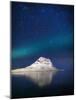 Aurora Borealis or Northern Lights in Iceland-Arctic-Images-Mounted Photographic Print