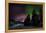 Aurora Borealis or Northern Lights, Lapland, Sweden-null-Framed Premier Image Canvas