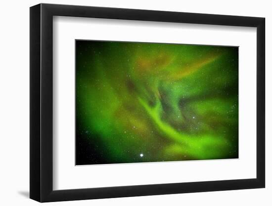 Aurora Borealis or Northern Lights, Lapland, Sweden-Arctic-Images-Framed Photographic Print