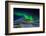 Aurora Borealis or Northern Lights over Mt Kirkjufell, Snaefellsnes Peninsula, Iceland-null-Framed Photographic Print