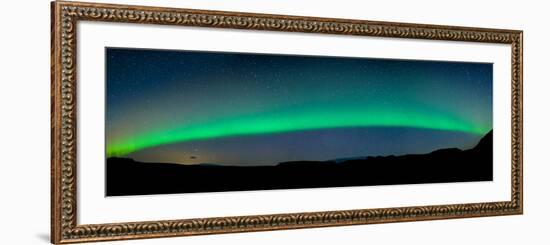 Aurora Borealis or Northern Lights, Vik I Myrdal, Iceland-null-Framed Photographic Print