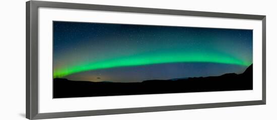 Aurora Borealis or Northern Lights, Vik I Myrdal, Iceland-null-Framed Photographic Print