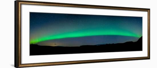 Aurora Borealis or Northern Lights, Vik I Myrdal, Iceland-null-Framed Photographic Print