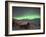 Aurora Borealis Over a Cabin, Northwest Territories, Canada-Stocktrek Images-Framed Photographic Print